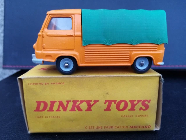 Dinky Toys Ancien – Estafette Renault Bâchée, Référence 563, Avec Capote D’origine
