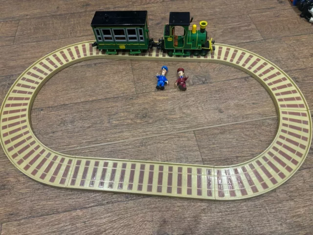 POSTMAN PAT SDS Greendale Rocket Train Track With Pat And Ajay Bains 20.00 PicClick UK