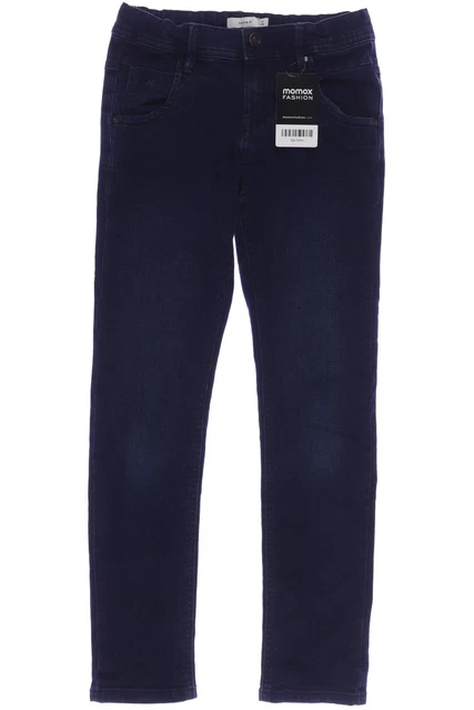 Name it jeans pantaloni bambina denim taglia EU 140 elastan cotone marino... #5pc3rwv