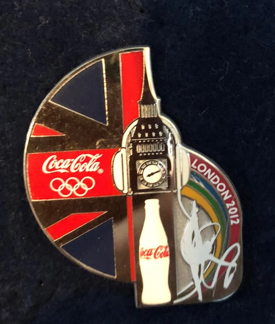 Collection De Pins Coca-Cola Jeux Olympiques Londres 2012 - Dans Cadre/boîte, Occasion