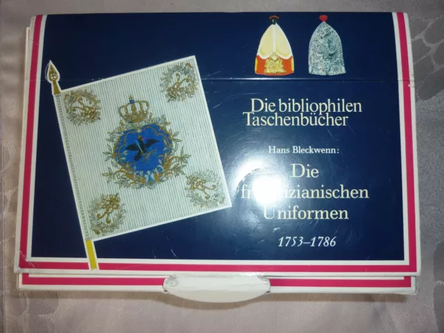 Die friederizianischen Uniformen 1753 -1786 Kassette mit 4 Bänden Hans Bleckwenn