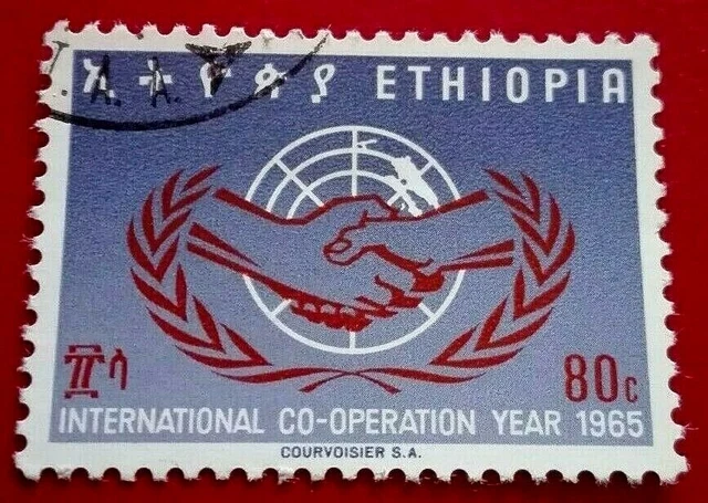 Ethiopia:1965 I.C.Y. 80 C. Rare & Collectible Stamp.