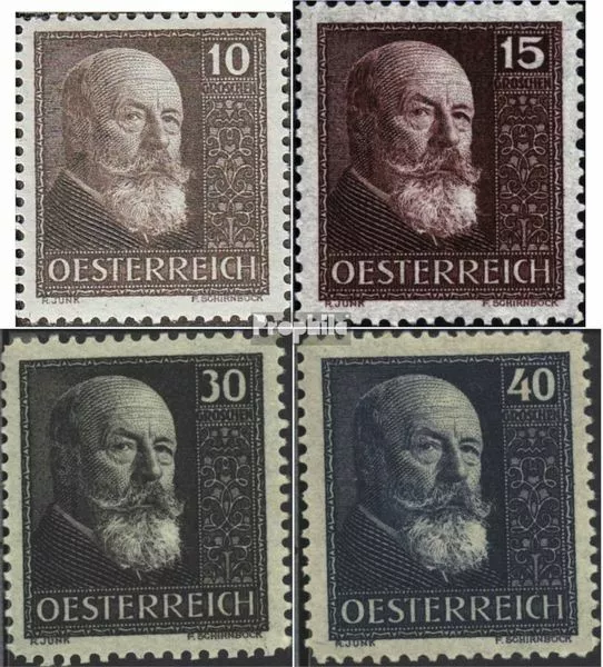 Briefmarken Österreich 1928 Mi 494-497 (kompl.Ausg.) Gefälligkeitsentwertung Jah