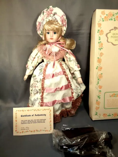 Porcelain Doll  "Juliana "  Genuine Collection   16  "-41 cm