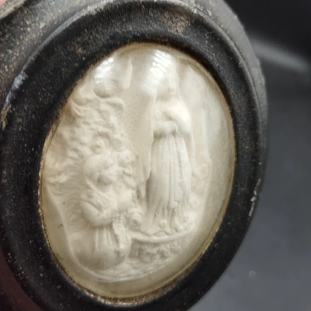 Reliquaire Notre Dame De Lourdes – Objet Religieux De Collection (bon état)