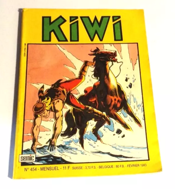 Petit format   KIWI , mensuel N° 454,   Bon état.