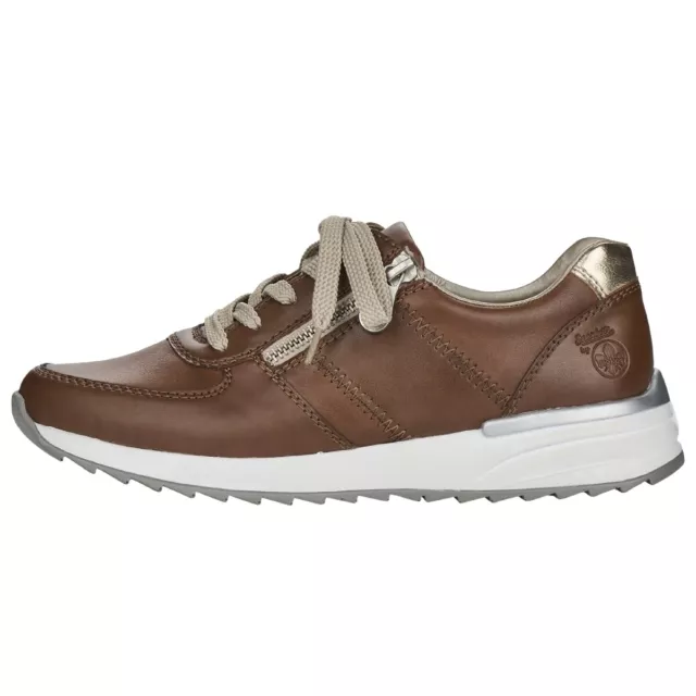 Rieker N8024 Baskets Femme low Chaussures de Sport Basses Décontractées
