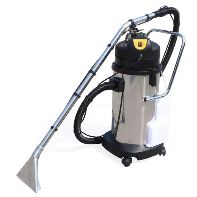 40L 3in1 Commercial Carpet Cleaning Machine Steam Vacuum Cleaner Extractor