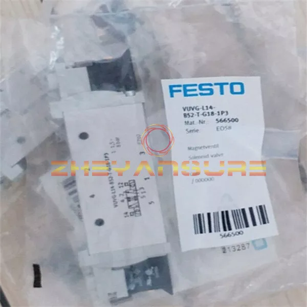 1PCS NEW FESTO solenoid valve VUVG-L14-B52-T-G18-1P3 566500