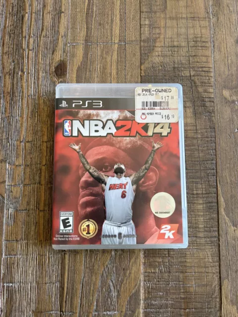 PS3 COMPLETE NBA 2K14 2013 LeBron James Heat Sports 2K PlayStation $4. ...