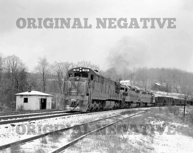 Orig 1969 Negative - Delaware Hudson D&H ALCo Erie Lackawanna New York Railroad