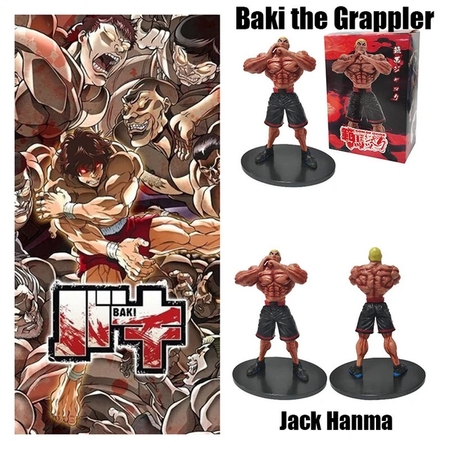 THE ULTIMATE SHOWDOWN Jack Hanma Vs. Yujiro Hanma Baki The Grappler Pvc