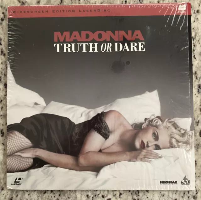 Still in Shrink! MADONNA TRUTH OR DARE! Laserdisc! Documentary! Blond Ambition Still in Shrink! MADONNA TRUTH OR DARE! Laserdisc! Documentary! Blond Ambition