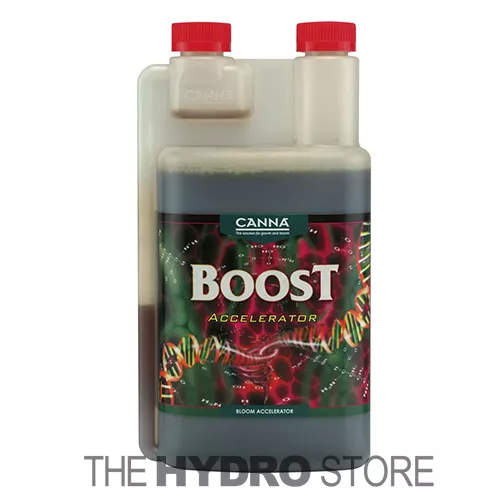 Canna Boost Accelerator 1 Liter - Bloom Nutrient Enhancer Hydroponics Additive