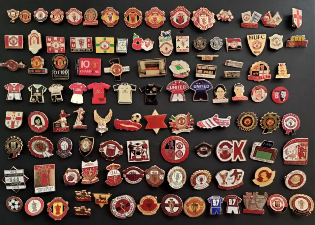 Manchester United Football Club Pin Badges