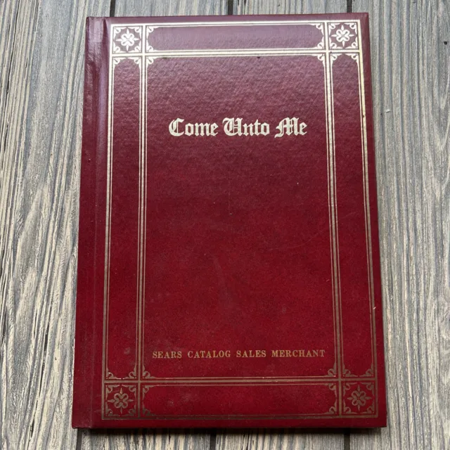 Come Unto Me 1962 Good Will Publishers Red Sears Catalog Sales Merchant