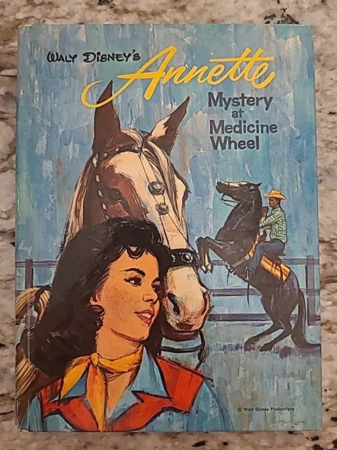 1964 Walt Disney's ANNETTE MYSTERY AT MEDICINE WHEEL WHITMAN CLASSIC TV VG #1512