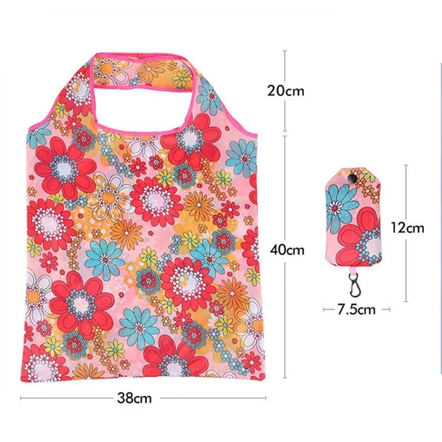 beutel Große Handtaschen Wieder verwendbar Öko-Taschen Faltbare Einkaufstasche 4