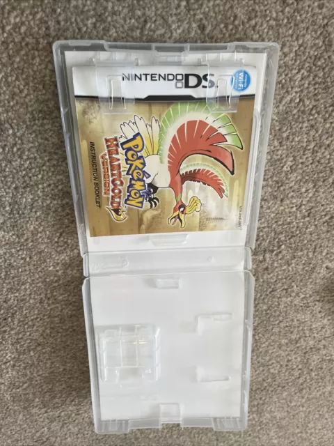 Pokemon HeartGold Version Nintendo DS – box and manual only NO GAME