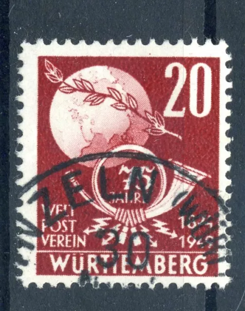 880645) Frz. Zone Württemberg Nr. 51 gestempelt, UPU