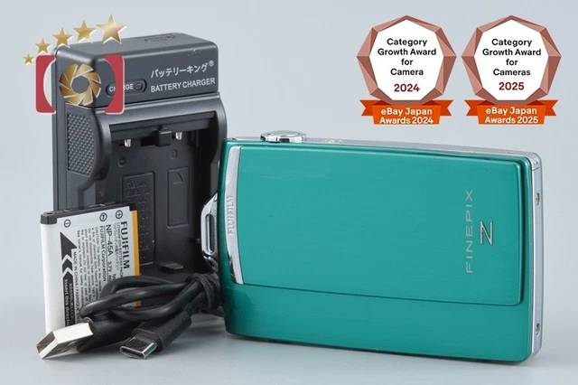 FUJIFILM FINEPIX Z110 Green Compact Digital Camera Tested Working