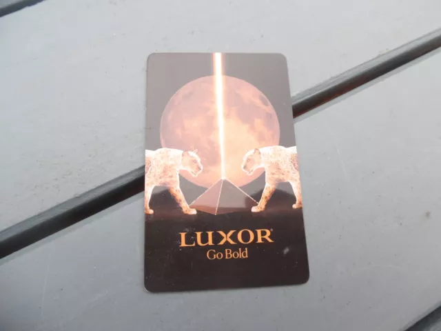 Luxor Las Vegas   Room Electronic Key Card