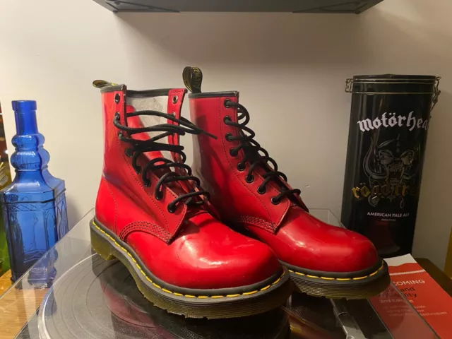 Dr Martens Boots size 6 Red