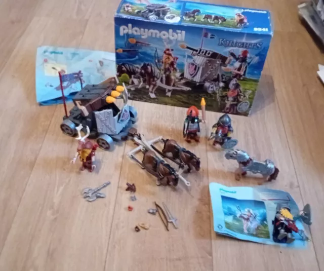 Joblot Playmobil Knights Vikings  9341 & 9345 Boxed