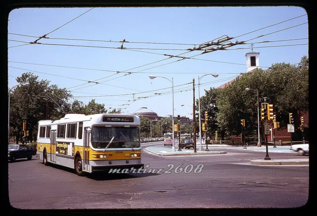 (Db) Orig Bus/Trolleycoach Slide Mbta (Boston, Ma) 4006