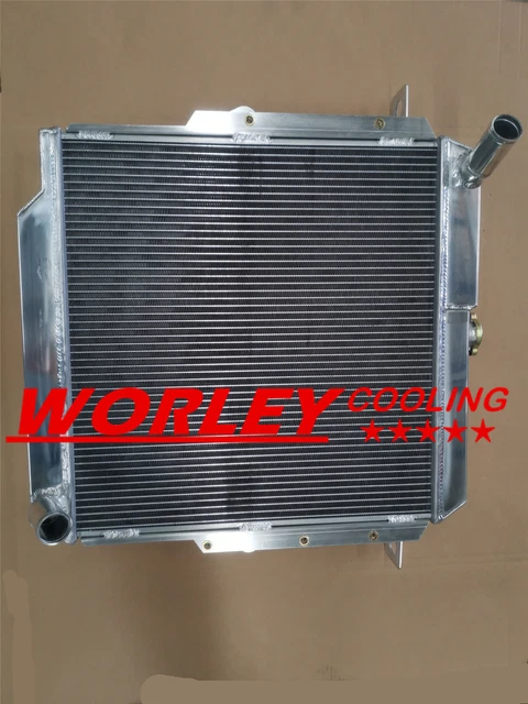 Fj70 Radiator QLD-ALUMINUM RADIATOR FOR Toyota Landcruiser 70 Series FJ70 FJ73 FJ75 ...