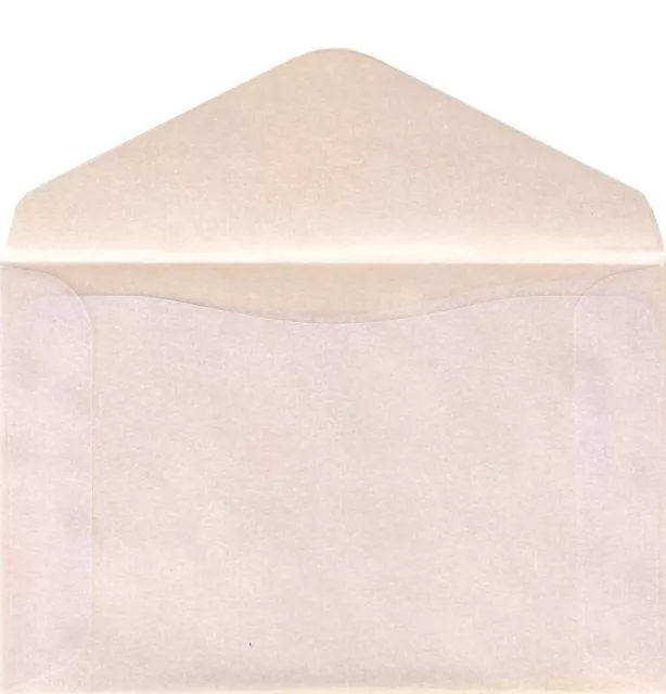 JBM Small Glassine Stamp Envelopes #2 3 5/8 x 2 5/16 Box Of 1000 Quality Wax Bag 2