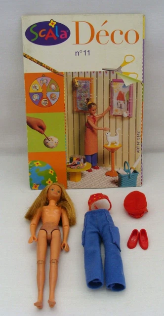 Lego Scala 3142 Marie In Her Studio Doll Outfit Beret And Booklet