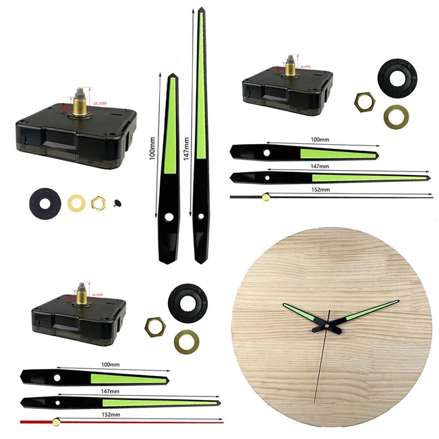 MSA Mouvement D'Horloge Murale Mouvement De Type Pendule 2 Pièces