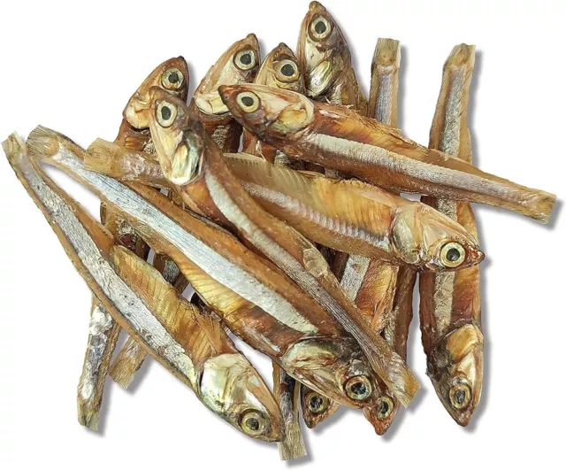 Ceylon 100% Premium Dried Anchovy with Head Coasts Sundried Dry Fish Seafood