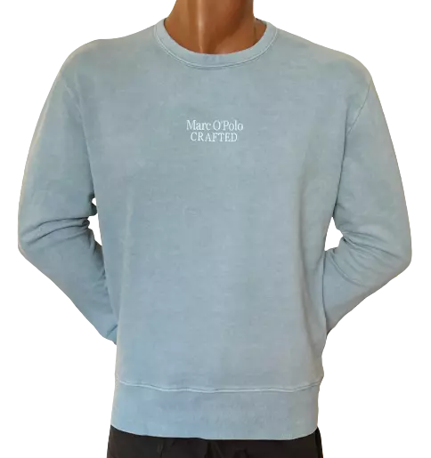 Marc O'Polo Sweat-Pullover Langarm Baumwolle Herren Sweatshirts Gr. S-L