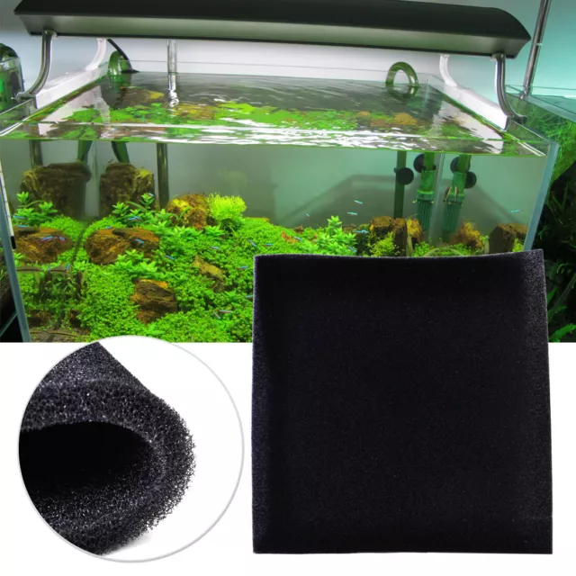 50x2cm Fish Tank Pond Aquarium Sponge Pad Biochemical Filter Filtration Foam rt