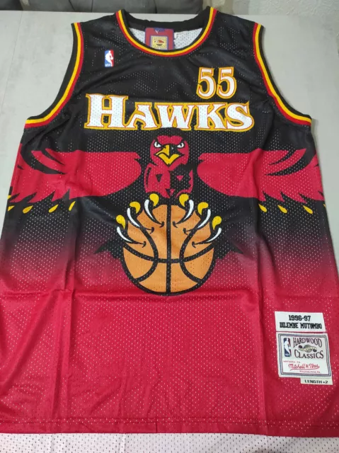 Mutombo Camiseta De La Nba De Los Hawks Roja. Talla S,M,L,Xl,2Xl.