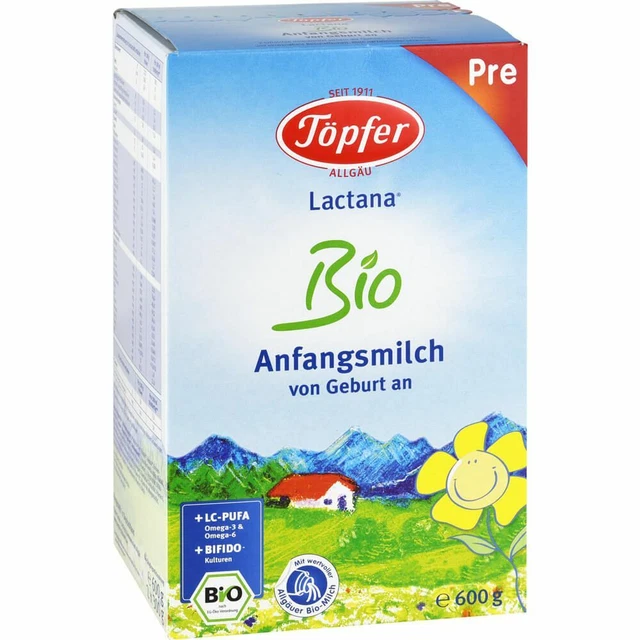 TÖPFER Lactana Bio Pre Pulver 600 g PZN06081873