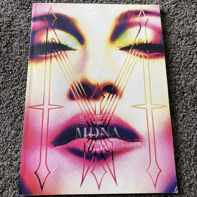 Madonna The MDNA 2012 Offical World Concert Tour Program Photo Art Book