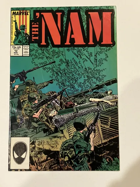 The 'Nam issue # 12 by Marvel Comics 1987  8.5 VF/NM
