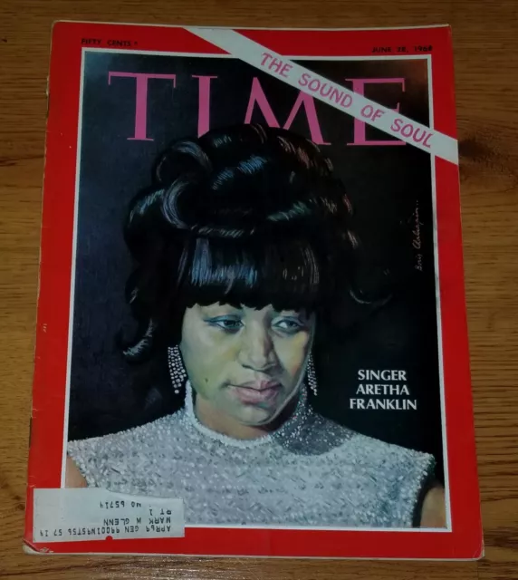 TIME MAGAZINE June 28 1968 THE SOUND OF SOUL ARETHA FRANKLIN