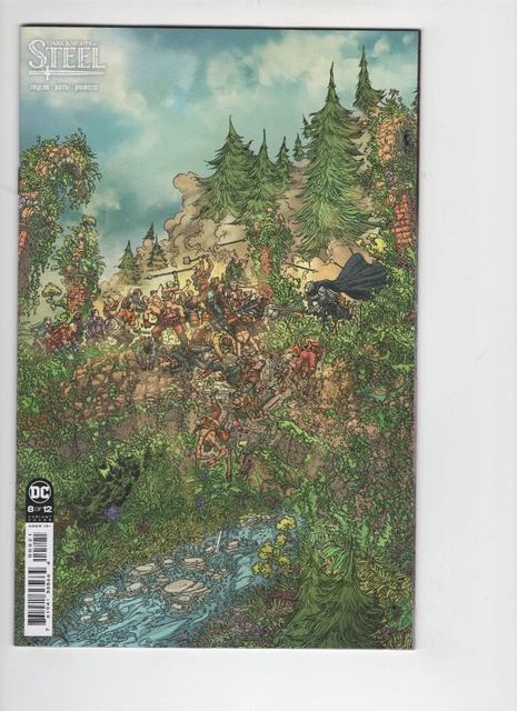 Dark Knights of Steel #8 1:25 Rafael Albuquerque Incentive Variant Cover 2022
