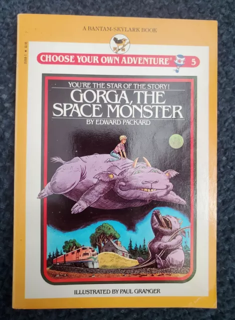 GORGA The Space Monster - Choose Your Own Adventure #5 (1982)