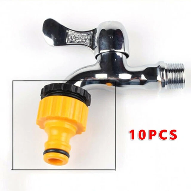 ADAPTATEUR ROBINET RACCORD Tuyau Jardin Arrosage Outils Laiton Tuyau