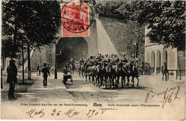 CPA Metz Prinz Friedrich Karl-Tor Porte Serpenoise (1276375)