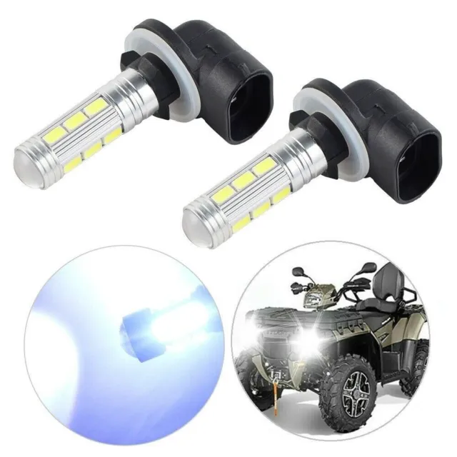 2*-LED Headlight Bulbs For Polaris Sportsman 300 400 450 500 550 570 600 700 800