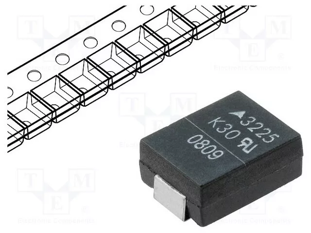 Varistor: Metalloxid SMD 400A 275VAC 350VDC 3225 8,6J  100mW B72650M0271K072 SM