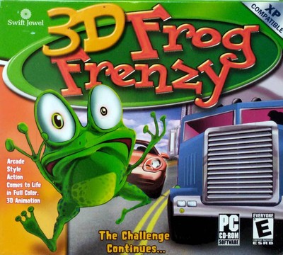 3D Frog Frenzy [PC CD-ROM] Windows 98/XP NEW/Sealed