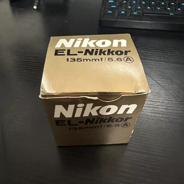 Nikon EL Nikkor 135mm f5.6 Enlarging Lens