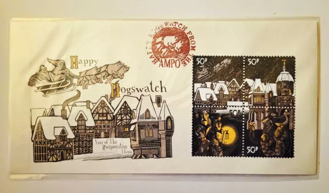 Happy Hogswatch Cover Terry Pratchett Discworld Cinderella Stamps